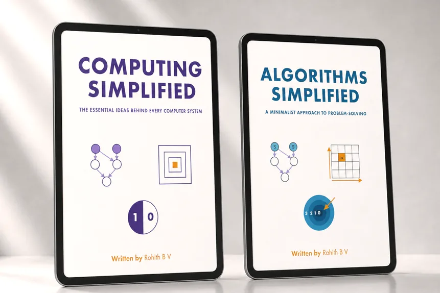 Algorithms Simplified and Computing Simplified on tablets